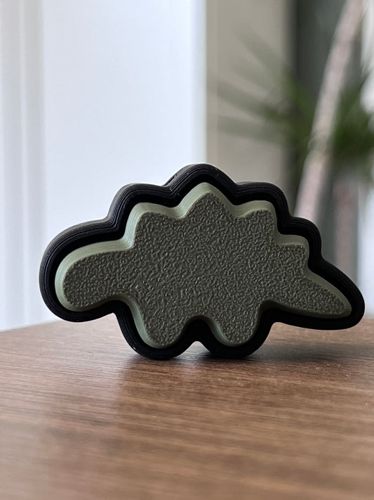 Mini Cozy Clicker – Stegosaurus